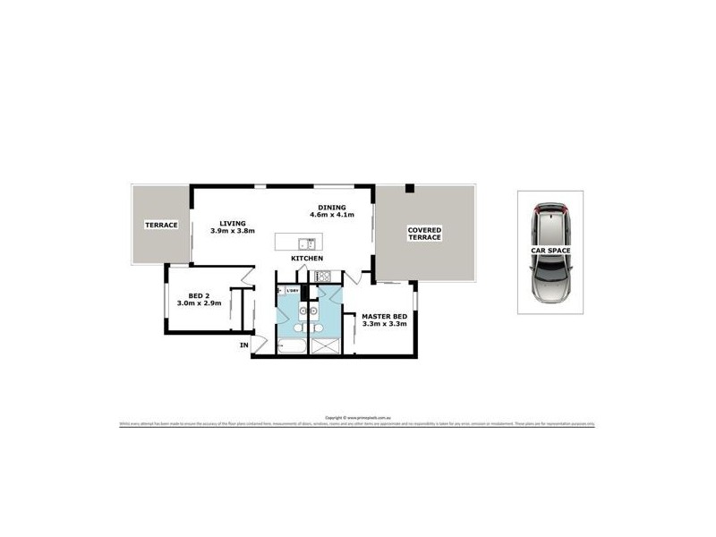 98/1 Linear Drive, Mango Hill QLD 4509 Floorplan