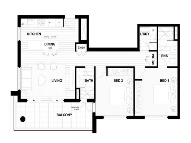 partial furnished 611B/250 Liverpool Road, Ashfield NSW 2131