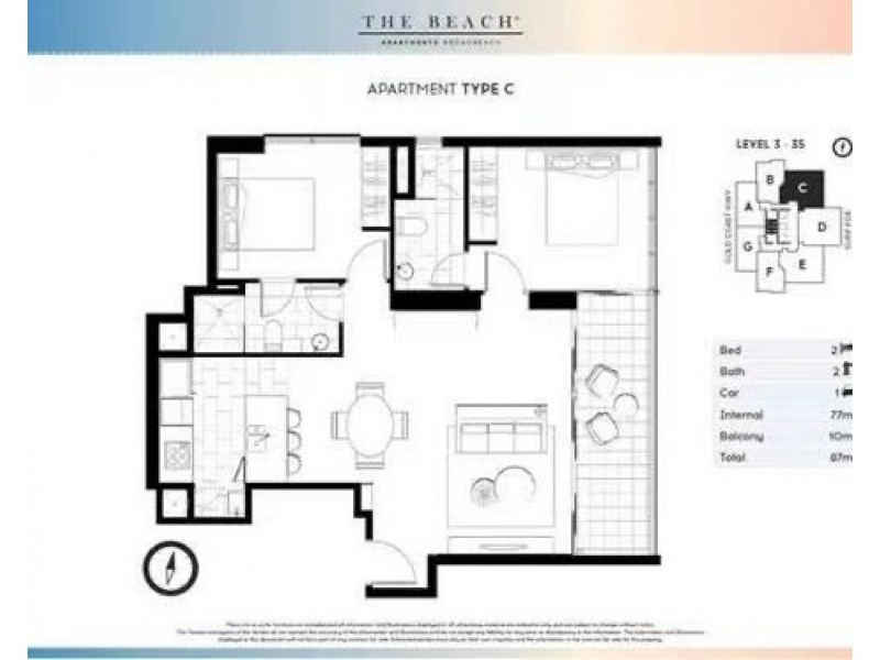 2803/2663 Gold Coast Hwy, Broadbeach QLD 4218