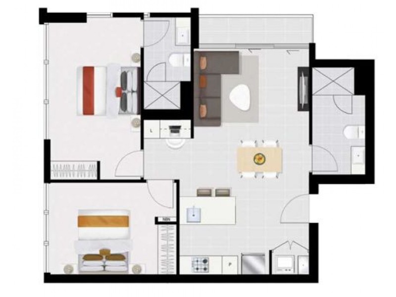 10612/88 Doggett Street, Newstead QLD 4006