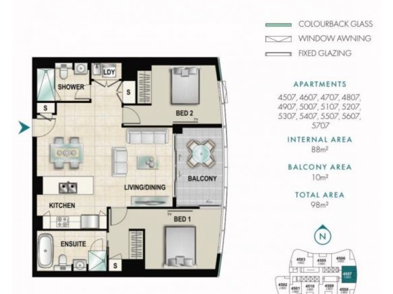 5107/88 The Esplanade, Surfers Paradise QLD 4217