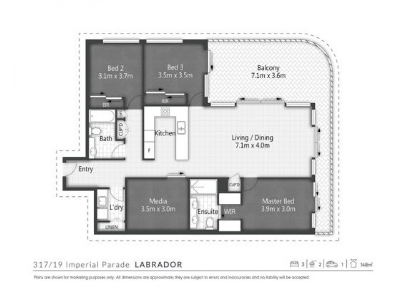 317/19 Imperial Parade, Labrador QLD 4215