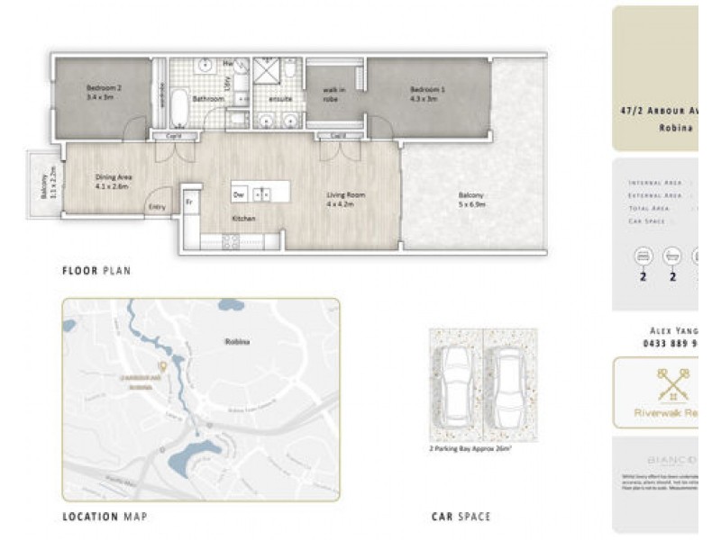 Unit 47 2 Arbour Ave, Robina QLD 4226
