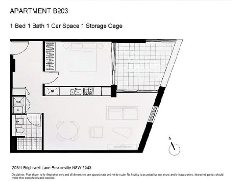 203/1 Brightwell Lane, Erskineville NSW 2043