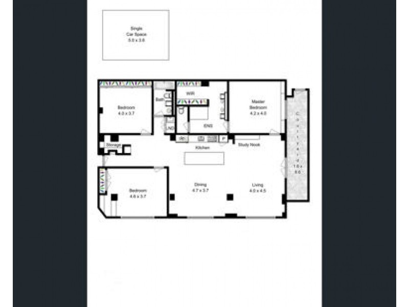105/50 Macquarie Street, Teneriffe QLD 4005