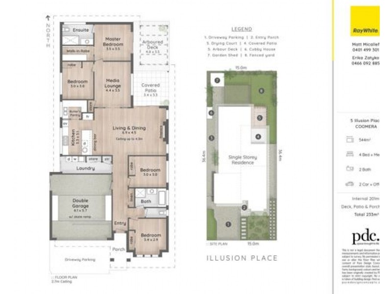 5 ILLUSION PLACE, Coomera Waters QLD 4209