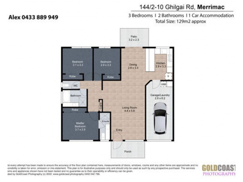 Unit 144/8 Ghilgai Road, Merrimac QLD 4226