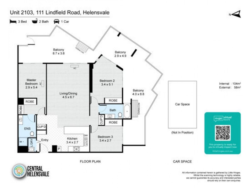2103/111 Lindfield road, Helensvale QLD 4212