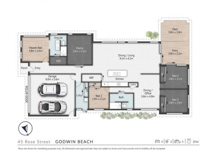 45 Rose Street, Godwin Beach QLD 4511