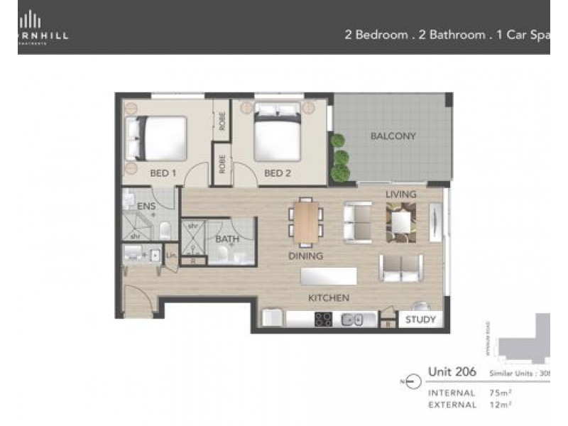 U308 57 Ludwick Street, Cannon Hill QLD 4170