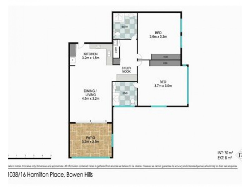1038/16 Hamilton Place, Bowen Hills QLD 4006
