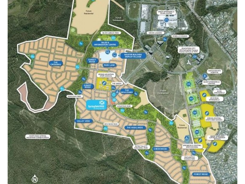 lot8525 BELVEDERE DRIVE, Spring Mountain QLD 4124