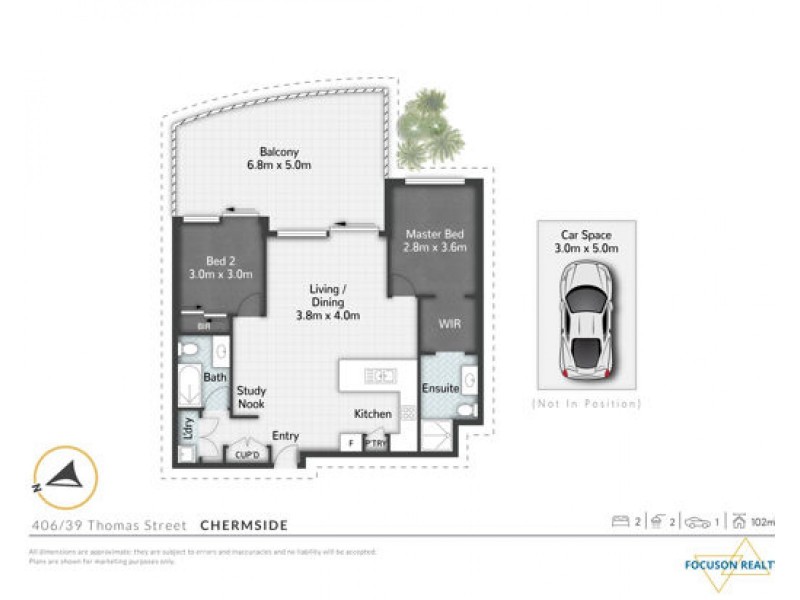 406/39 Thomas street, Chermside QLD 4032