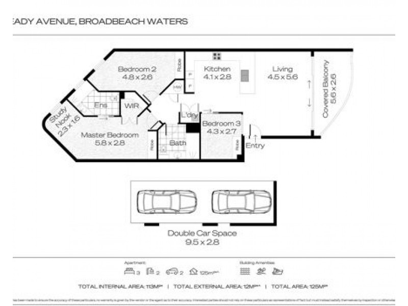 2E/11 Eady Avenue,, Broadbeach Waters QLD 4218