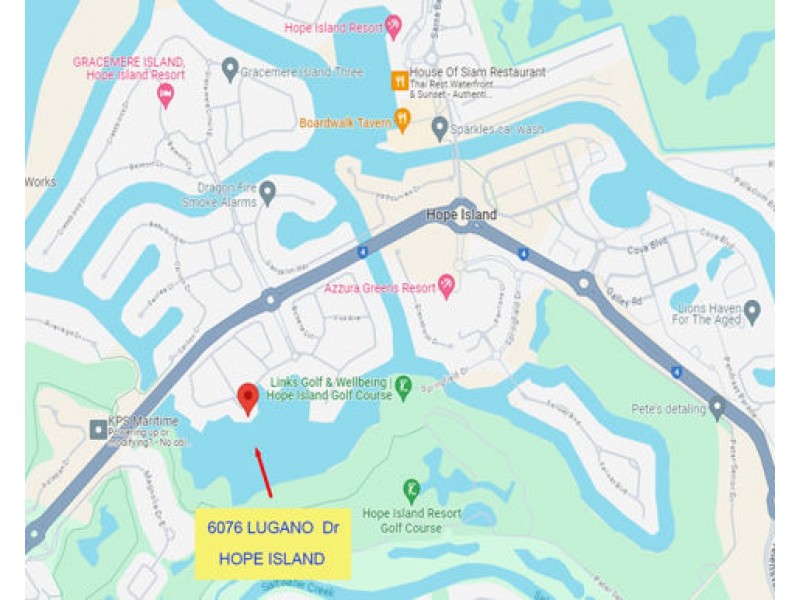 6076 LUGANO DRIVE, Hope Island QLD 4212