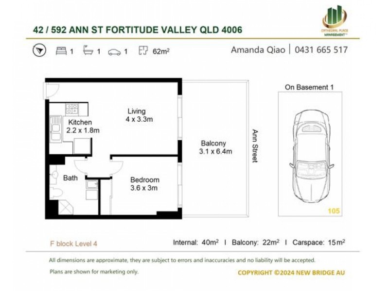 42/592 Ann Street, Fortitude Valley QLD 4006