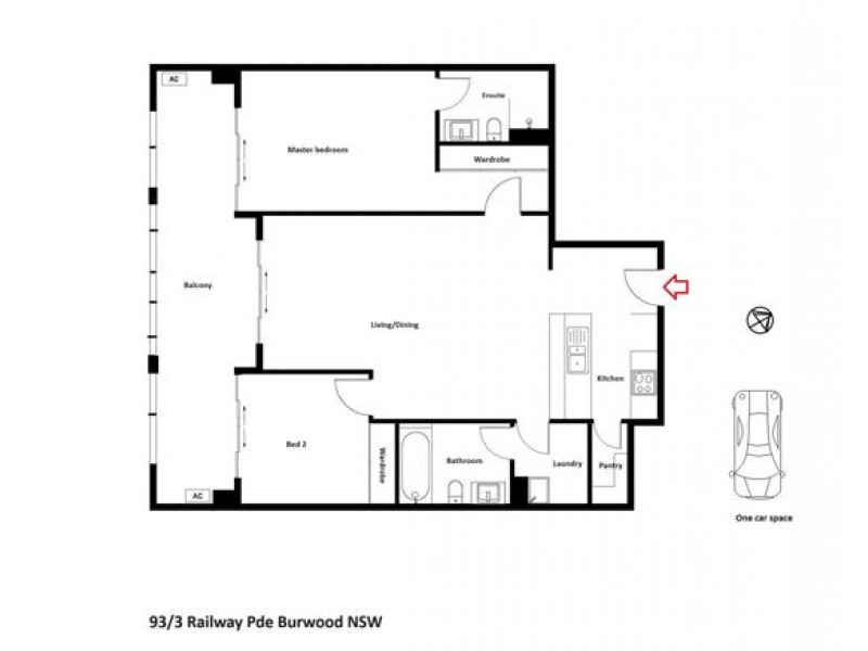93/3 Railway Parade, Burwood NSW 2134