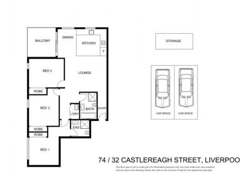 74/32 Castlereagh St, Liverpool NSW 2170