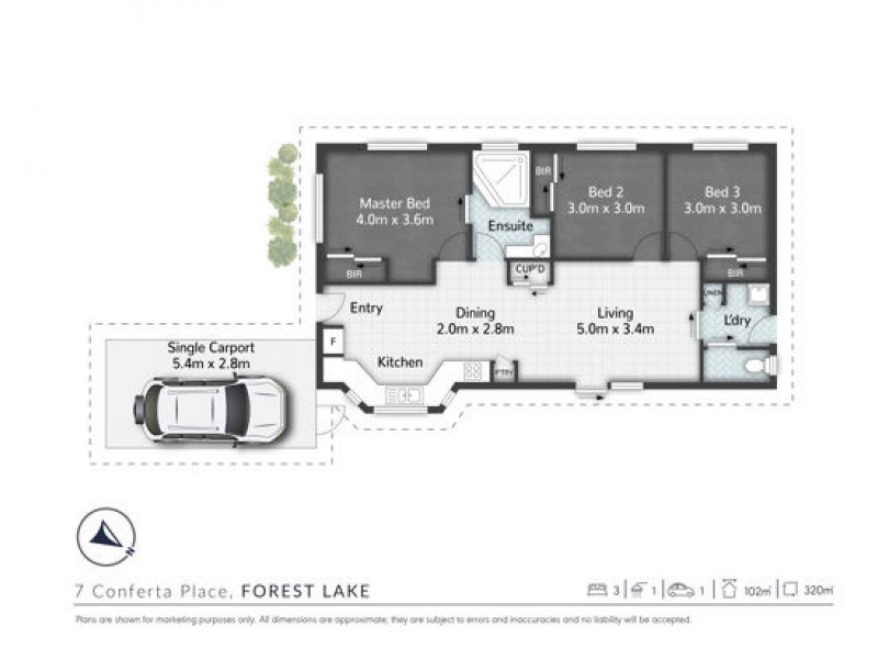 7 CONFERTA PLACE, Forest Lake QLD 4078