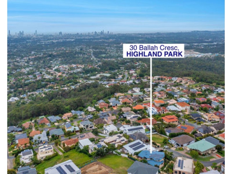 30 Ballah Crescent, Highland Park QLD 4211