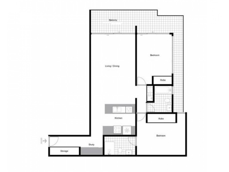 Partially furnished 407/7 Wollongong Road, Arncliffe NSW 2205