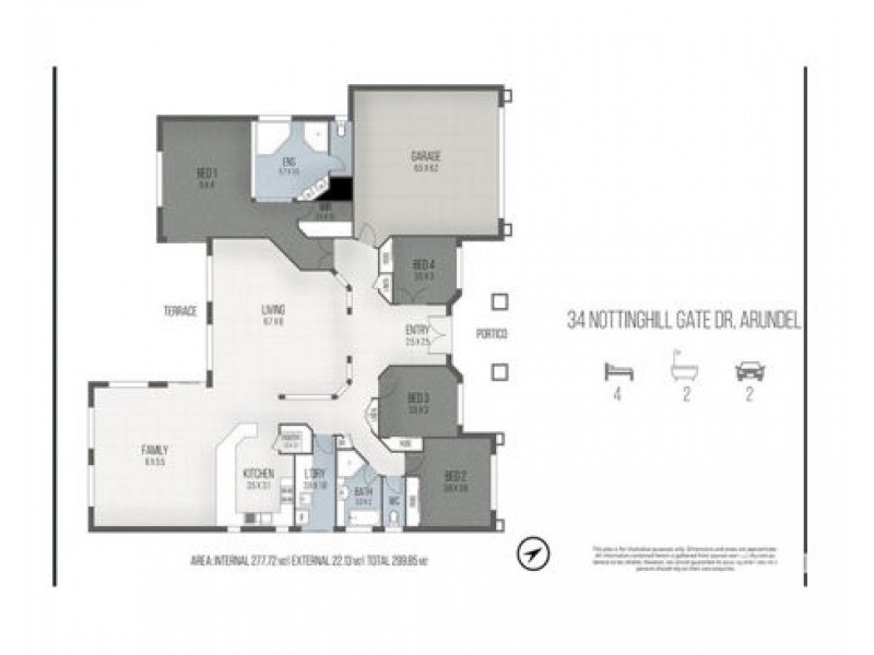 34 Nottinghill Gate Drive, Arundel QLD 4214