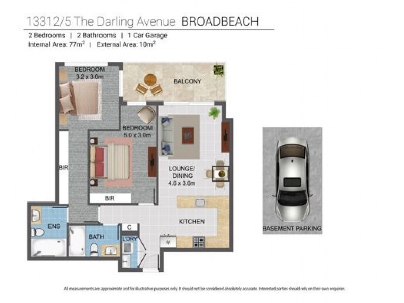 13312/5 THE DARLING AVENUE, Broadbeach QLD 4218