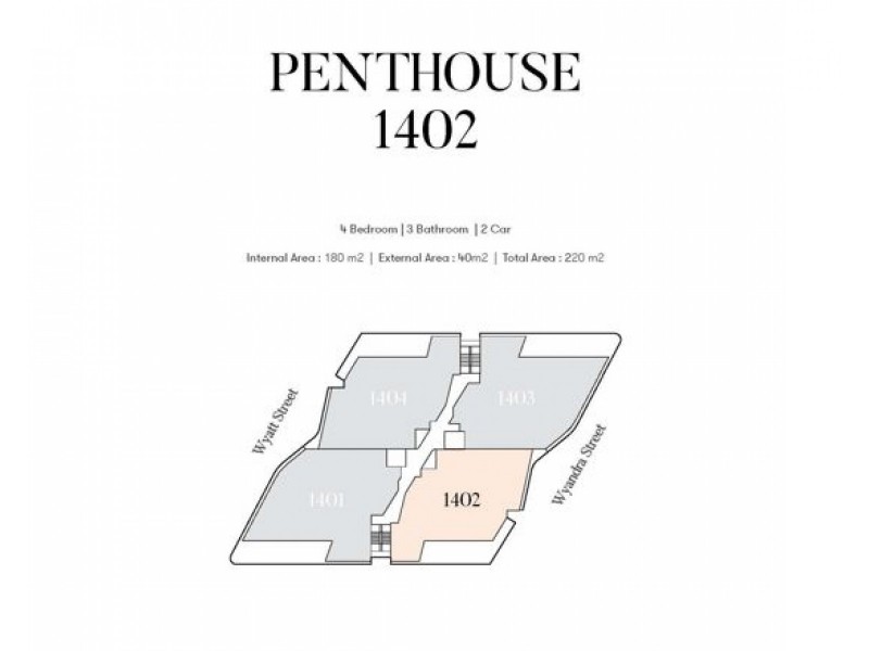 1402/20 wyandra st, Newstead QLD 4006