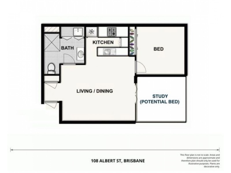 1910/108 Albert Street, Brisbane City QLD 4000