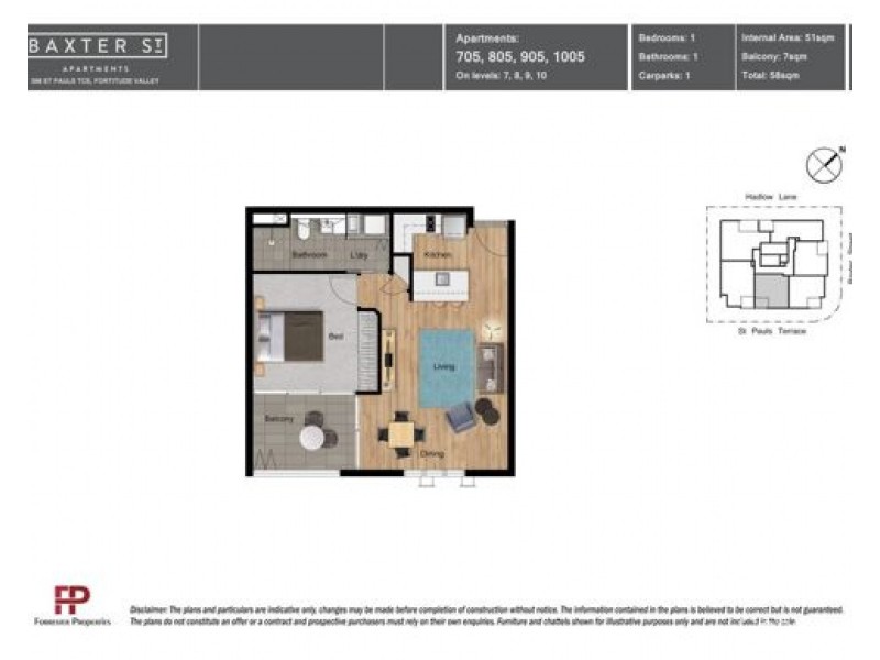 905/398 St Pauls Terrace, Fortitude Valley QLD 4006