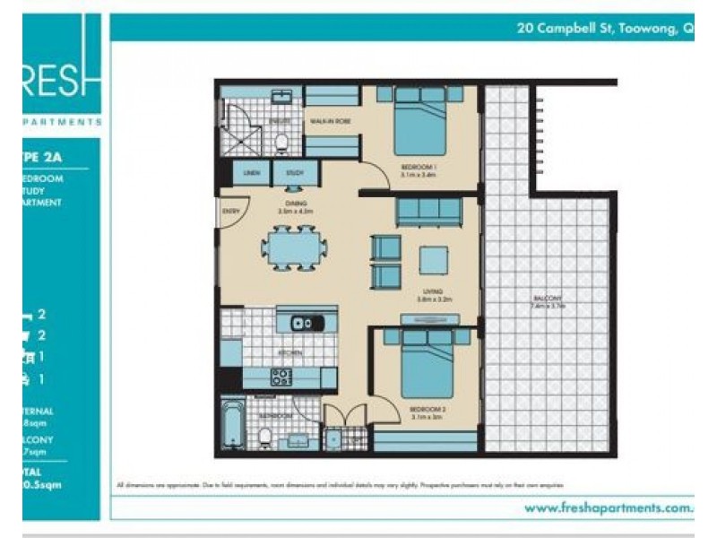52/20 Campbell St, Toowong QLD 4066