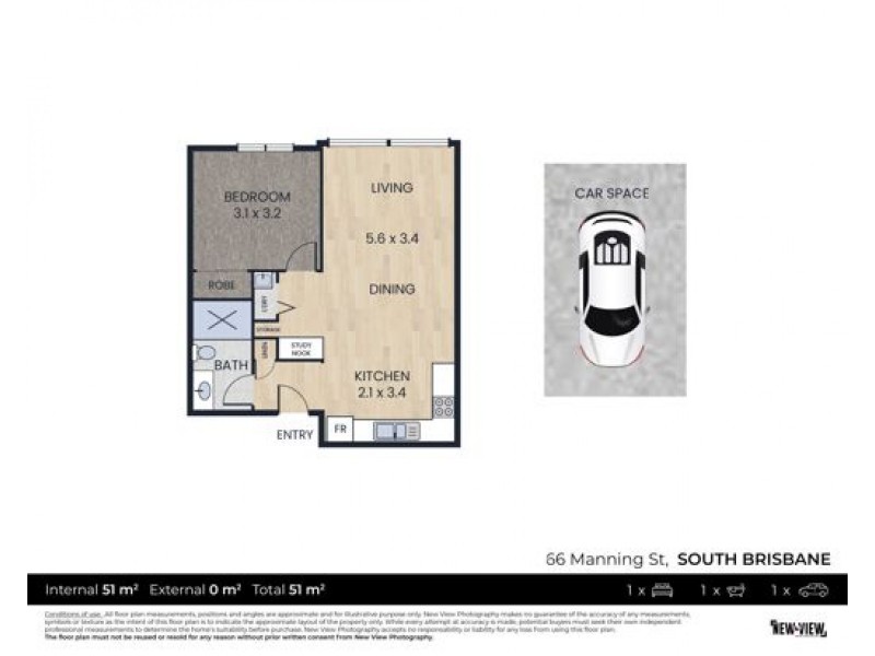 1006/66 Manning St, South Brisbane QLD 4101