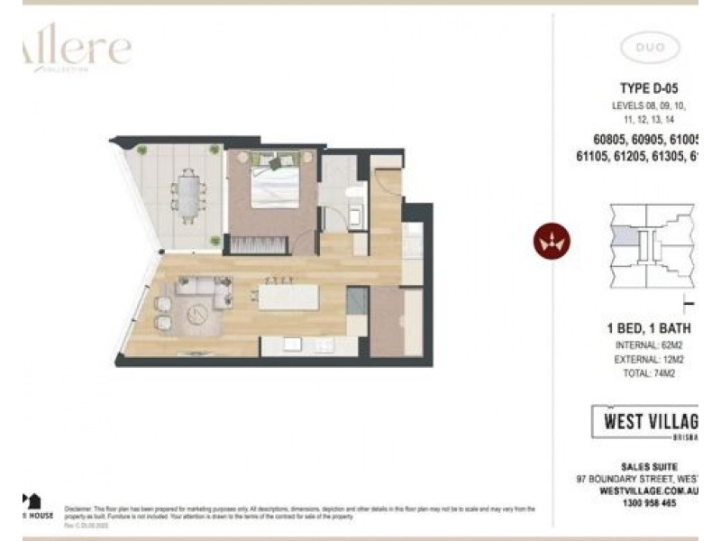 61305/27 Mollison St, West End QLD 4101