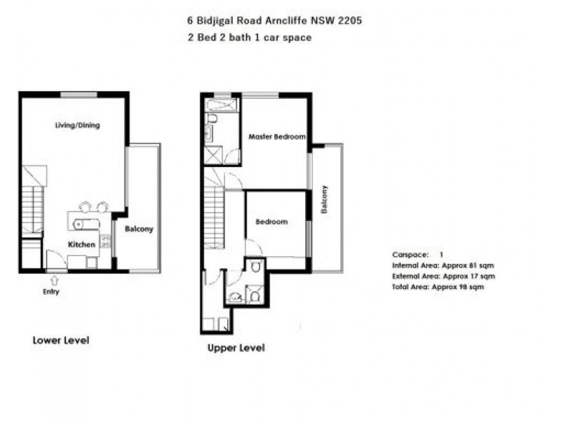 Partially furnished G115/6 Bidjigal Road, Arncliffe NSW 2205
