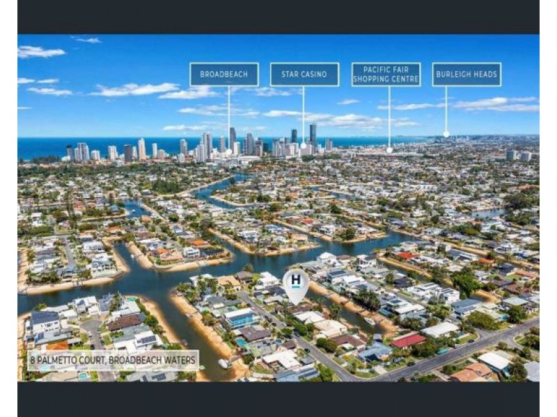 8 PALMETTO COURT, Broadbeach Waters QLD 4218