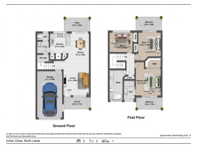 UNIT 3 1 ARCHER CLOSE, NORTH LAKES, North Lakes QLD 4509