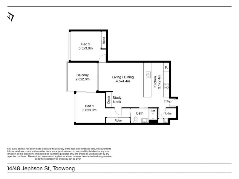 704/48 JEPHSON STREET, Toowong QLD 4066