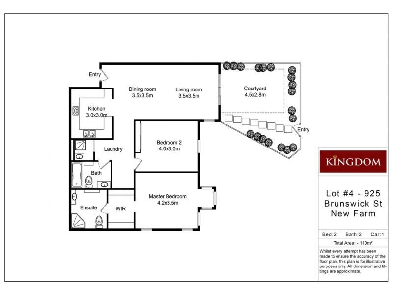 4/925 Brunswick Street, New Farm QLD 4005
