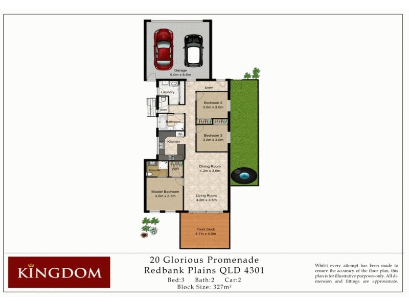 20 Glorious Promenade, Redbank Plains QLD 4301 Floorplan