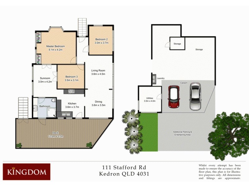 111 Stafford Rd, Kedron QLD 4031 Floorplan