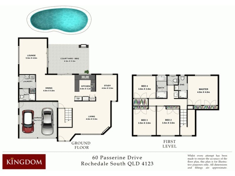 60 Passerine Drive, Rochedale South QLD 4123 Floorplan