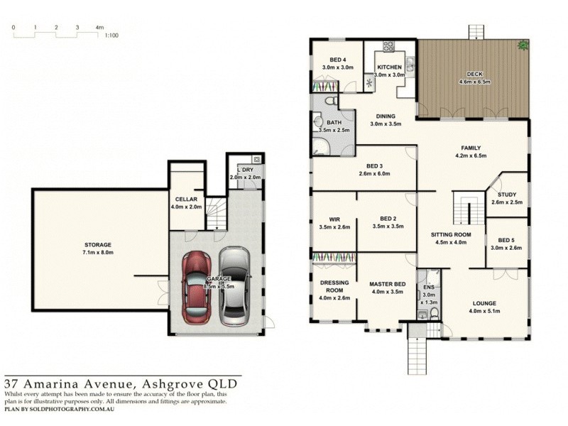 37 Amarina Avenue, Ashgrove QLD 4060 Floorplan