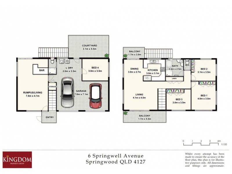 6 Springwell Avenue, Springwood QLD 4127 Floorplan