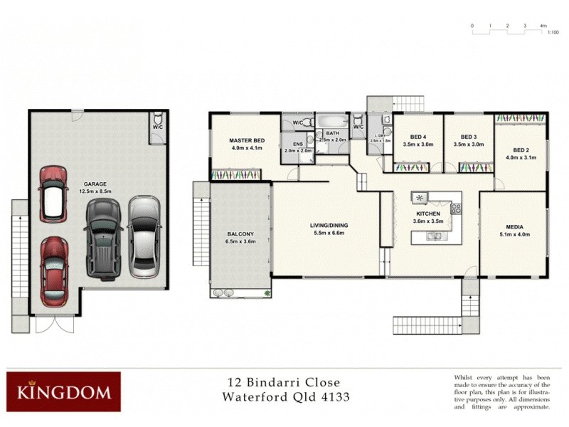 12 Bindarri Close, Waterford QLD 4133 Floorplan
