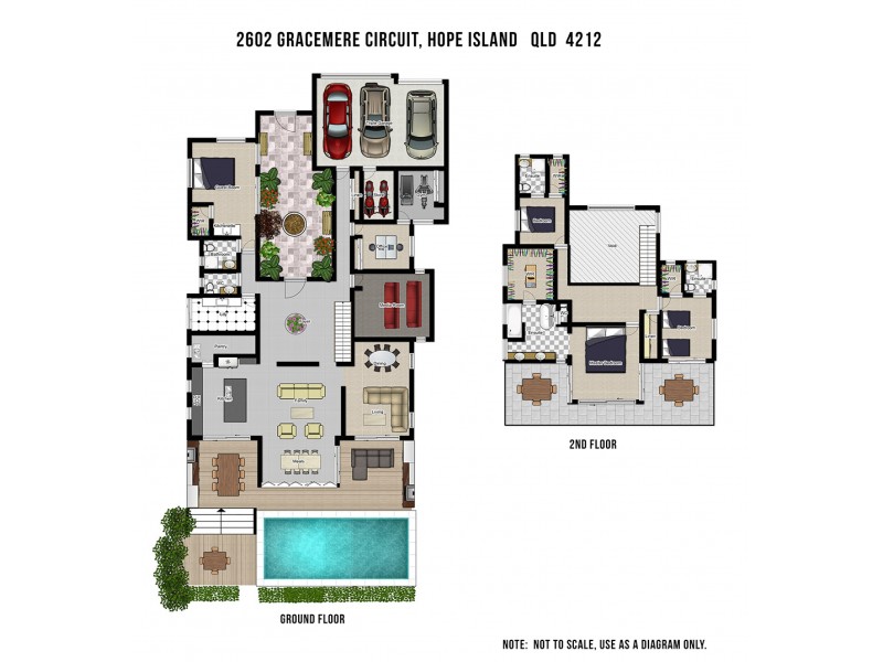 2602 Gracemere Cct North, Hope Island QLD 4212 Floorplan