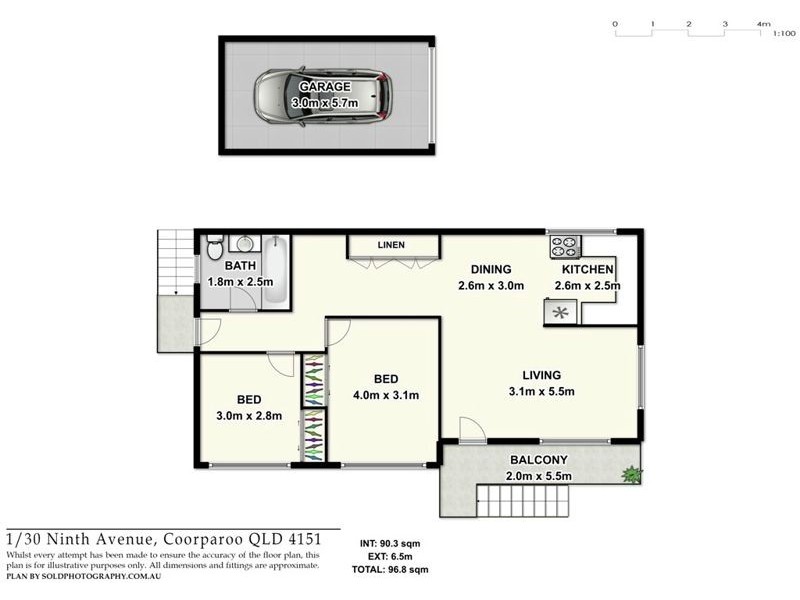 1/30 Ninth Ave, Coorparoo QLD 4151