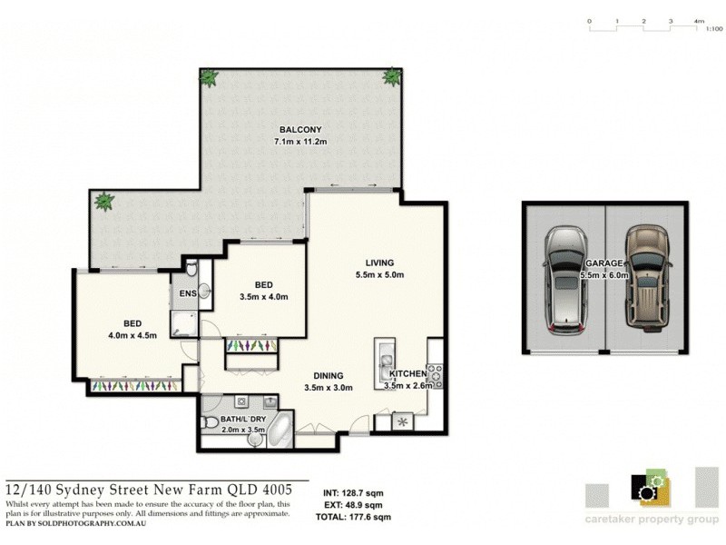 140 Sydney Street, New Farm QLD 4005 Floorplan
