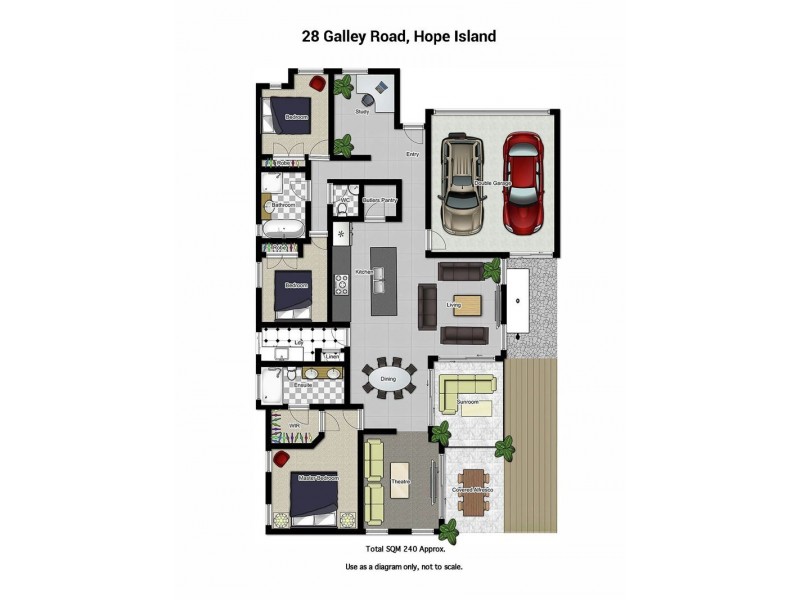 28 Galley Road, Hope Island QLD 4212 Floorplan