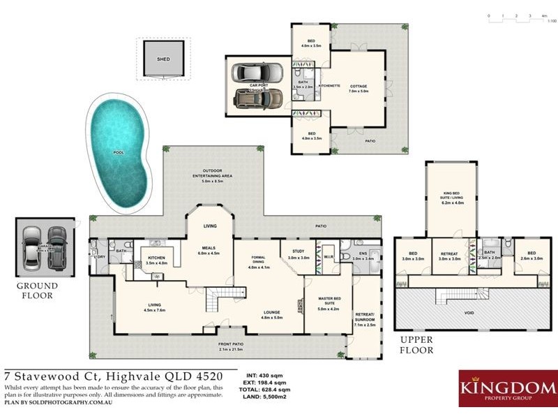 7 Stavewood Court, Highvale QLD 4520 Floorplan