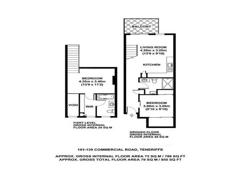 139 Commercial Rd, Teneriffe QLD 4005 Floorplan